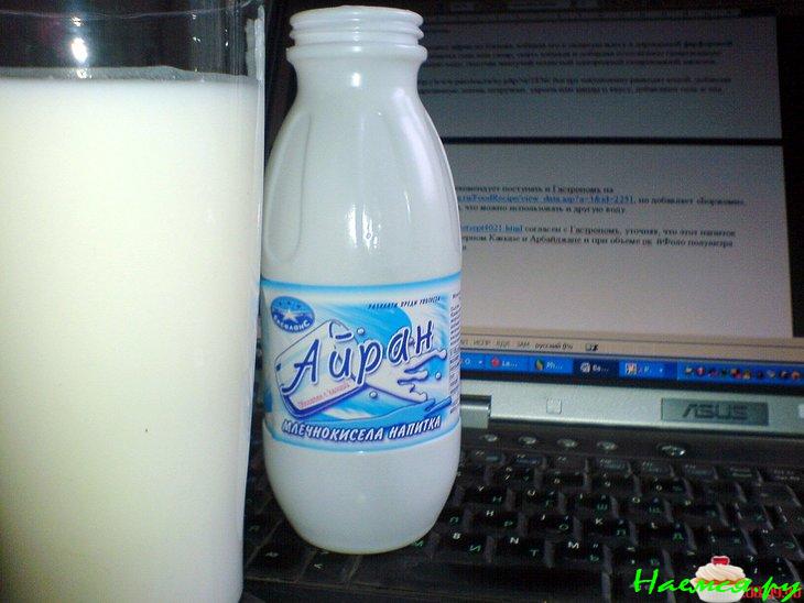 Напиток 'Айран' городского типа для средних широт