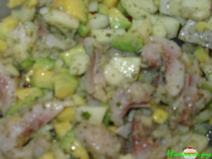 Cелёдочный салат на хлебе Cелёдочный салат на хлебе