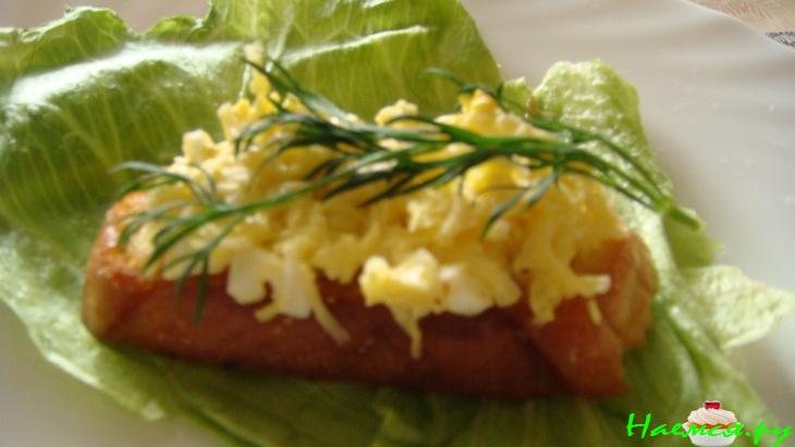 Гренки на завтрак с сыром