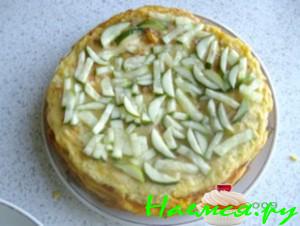 Торт овощной блинный