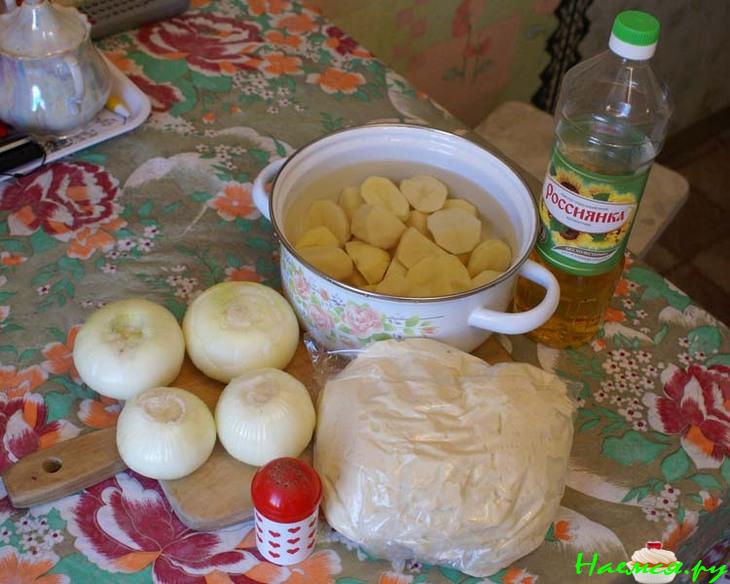 Пирожки с картошкой (дрожжевое тесто)