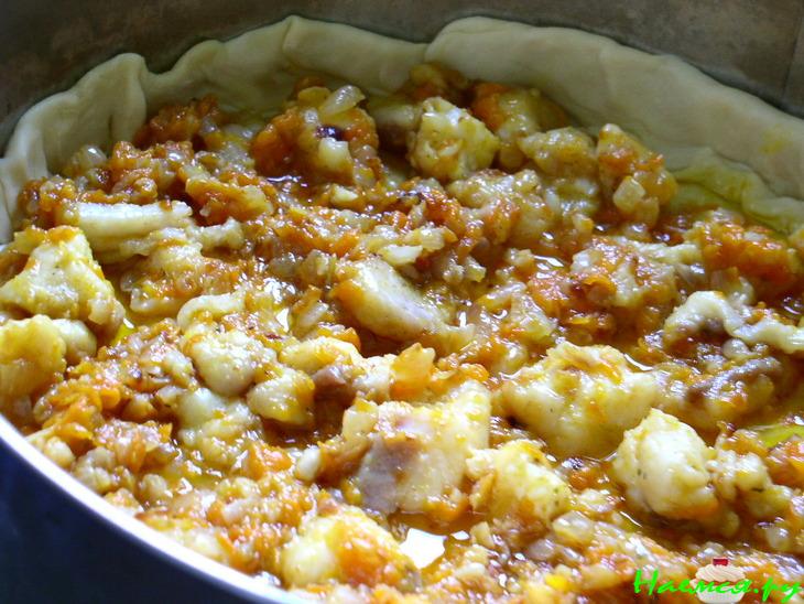 Рыбный дрожжевой пирог (морской язык) Рыбный дрожжевой пирог (морской язык)