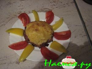 Гнездышки с картошкой