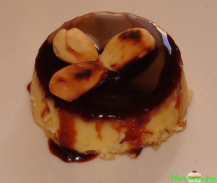 Пудинг миндальный