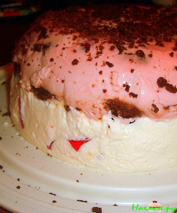 Желейный тортик с брауни