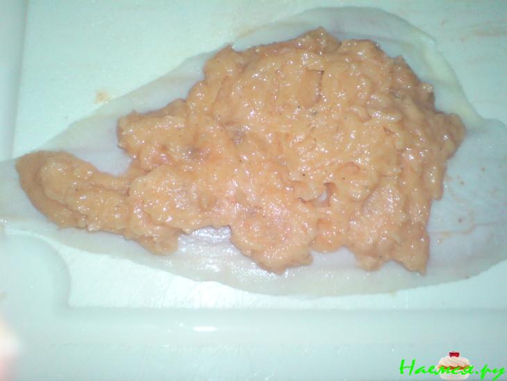 Рыбные рулеты с рыбной начинкой