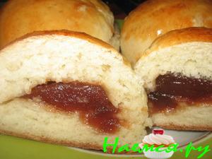 Булочки сдобные с повидлом Булочки сдобные с повидлом