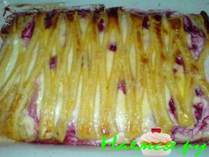 Пирог из Рикотты с вишнями