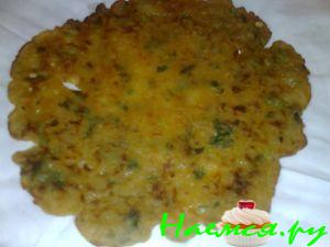 Индийские лепешки с зеленью