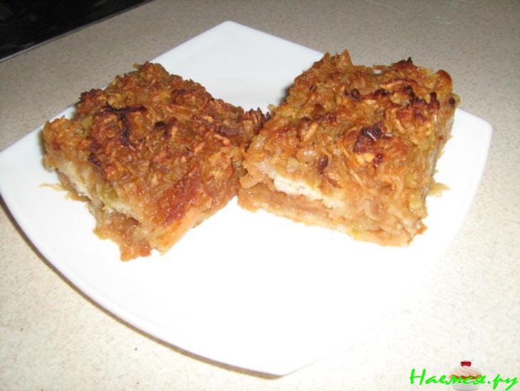 Болгарский яблочный пирог