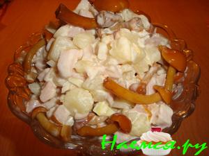 Салатик под водочку