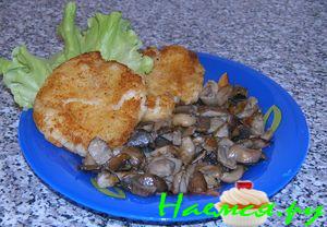 Картофельные зразы с гарниром