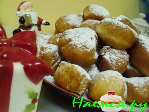 Постные дрожжевые пончики Постные дрожжевые пончики