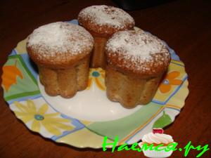 Орехово-сметанные кексики