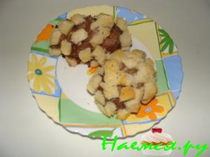 Котлета в сухарях