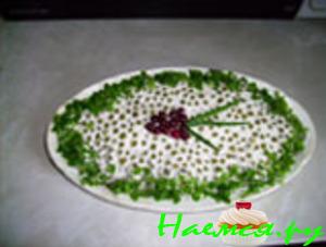 Салатик слоёный Салатик слоёный