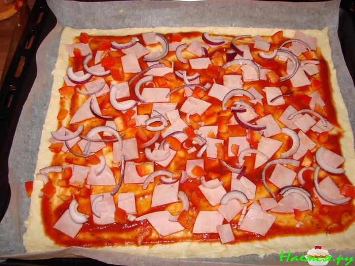 Пицца на скорую руку