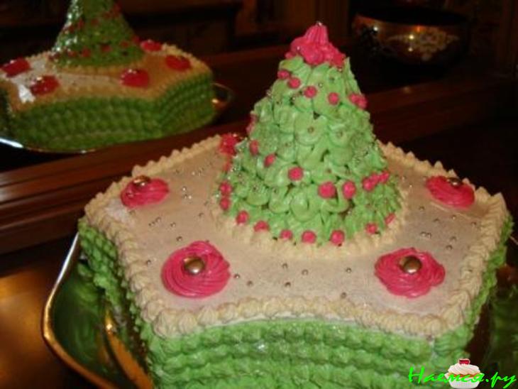 Торт 'Елка' Торт 'Елка'