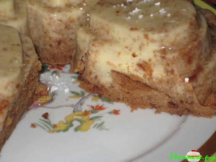 Торт без выпечки "Птичье молоко"