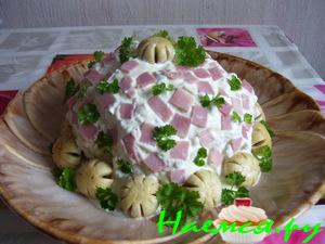 Фаршированная цветная капуста "Праздничная" Фаршированная цветная капуста "Праздничная"