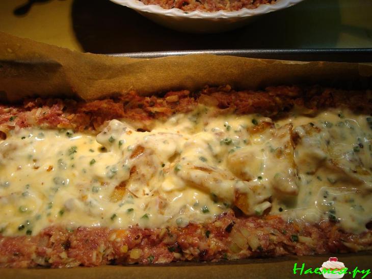 Мясной хлеб с картофельной начинкой Мясной хлеб с картофельной начинкой