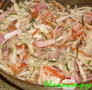 Пряный овощной салат