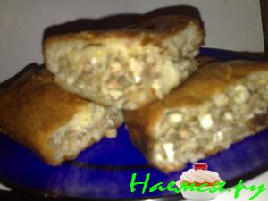 Сытный рыбный пирожок