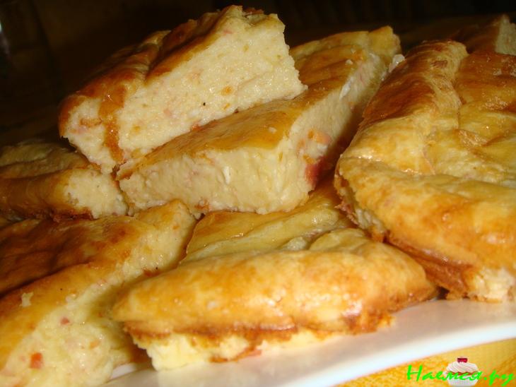 Нежное сырное суфле