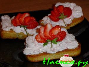 Десерт "Красная шапочка"