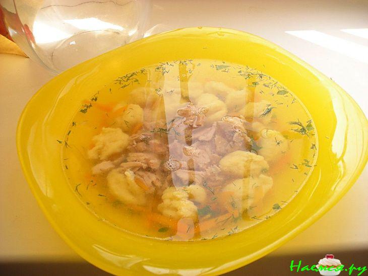 Супчик с украинскими клёцками " Кулинарное вдохновение" Супчик с украинскими клёцками " Кулинарное вдохновение"