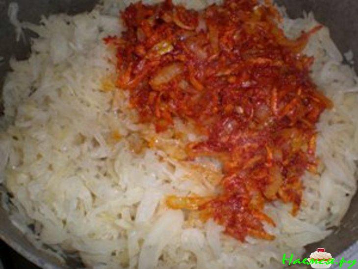 Капуста тушеная без мяса