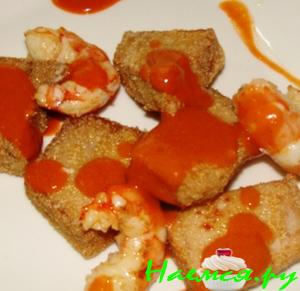 Тунец жареный