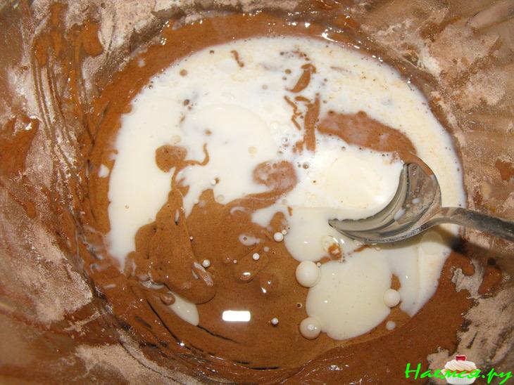 Бисквит за 3 минуты и мини-тортик из него