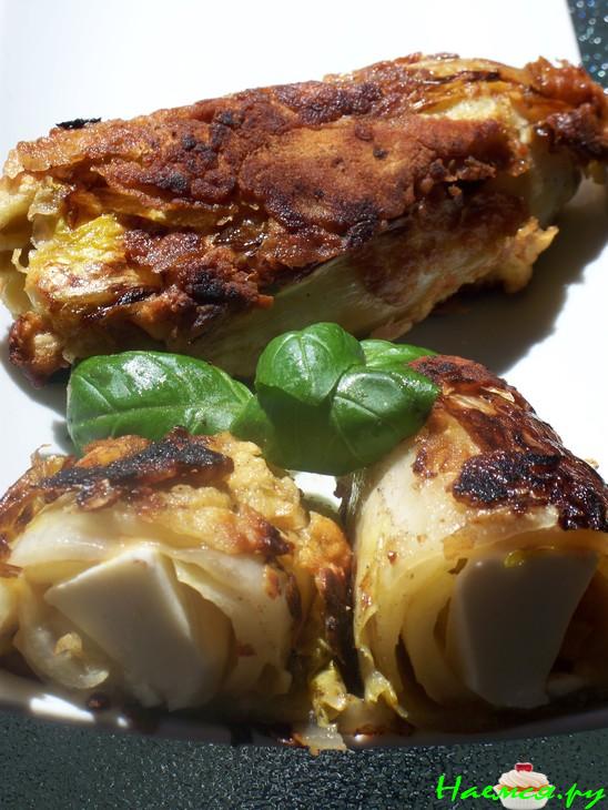 Цикорий с сыром по-Канадски