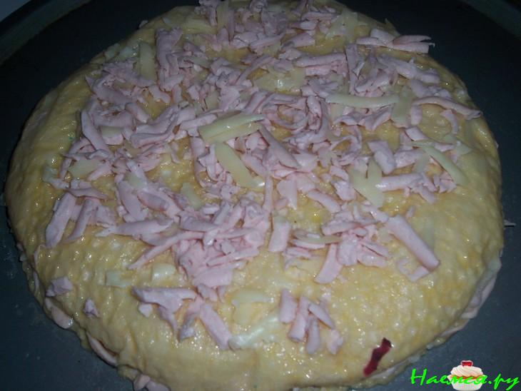 Вафельный пирог