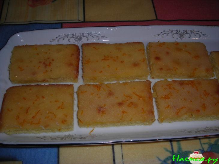 Пирожные "Апельсиновые полоски"