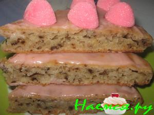 Манник с грецкими орехами