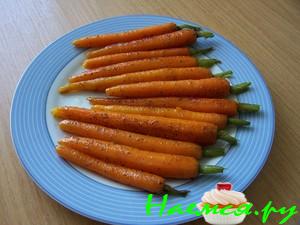 Глазированная морковь