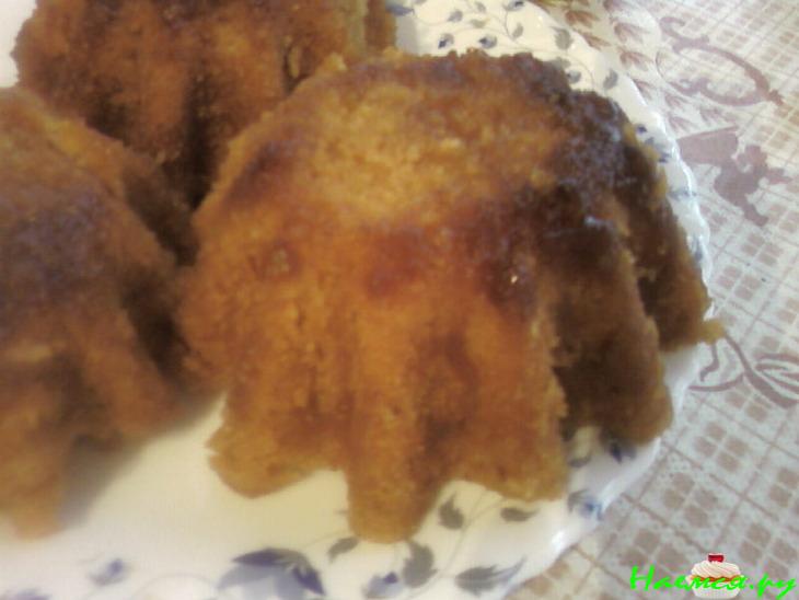 Имбирные пудинги на пару