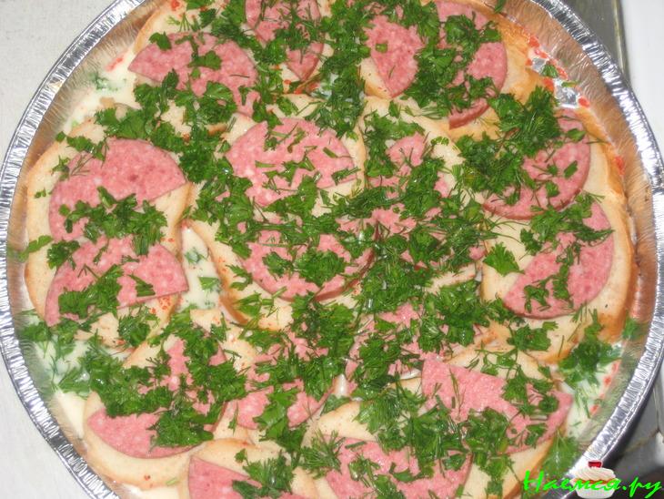 Пицца быстрая "Для детской оравы" Пицца быстрая "Для детской оравы"