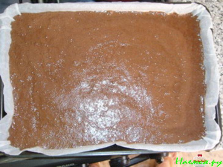 Двухслойное пирожное