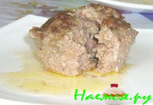 Маффины мясные.... аналог котлет по-киевски...
