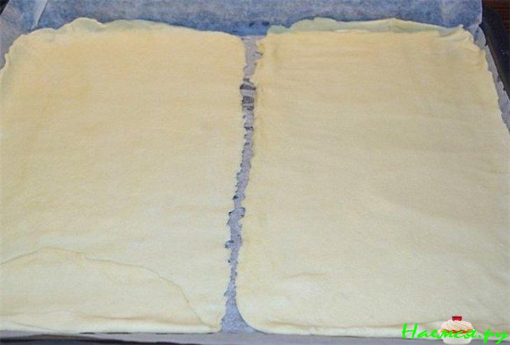 Сочный капустный пирог с куриным фаршем Сочный капустный пирог с куриным фаршем