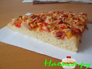 Тесто для любителей высокой пиццы