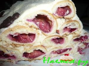 Торт "Поленница" с черносливом"