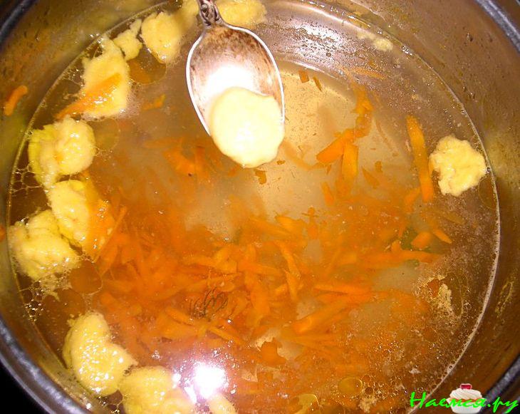 Супчик с украинскими клёцками " Кулинарное вдохновение" Супчик с украинскими клёцками " Кулинарное вдохновение"