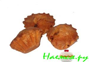 Кексы с мармеладом