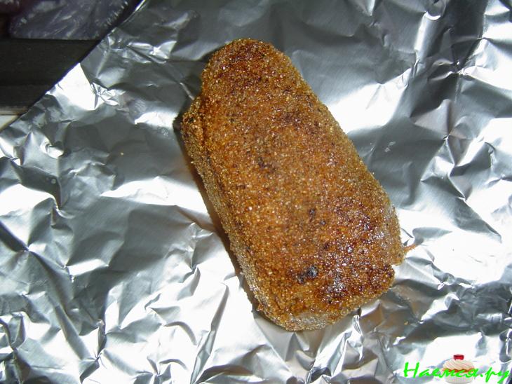 Рулетики из куриной грудки с плавленым сыром и зеленью Рулетики из куриной грудки с плавленым сыром и зеленью