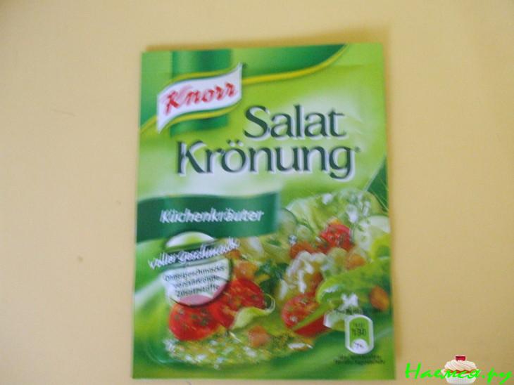 Окрошка на сливках с газированной минеральной водой Окрошка на сливках с газированной минеральной водой