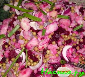 Салат из сельди с антоновкой